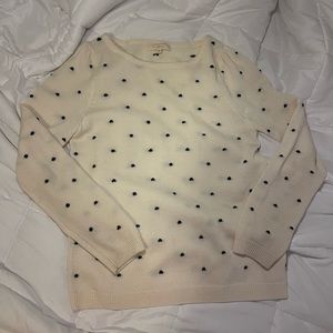 SÉZANE Hans Jumper Sweater Polka Dot Ivory